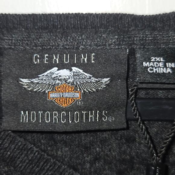Harley Davidson wool mix sweater, size 2xl - Picture 2 of 3